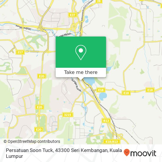 Persatuan Soon Tuck, 43300 Seri Kembangan map