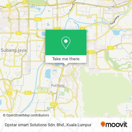 Dpstar smart Solutions Sdn. Bhd. map