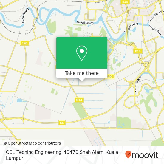 CCL Techinc Engineering, 40470 Shah Alam map