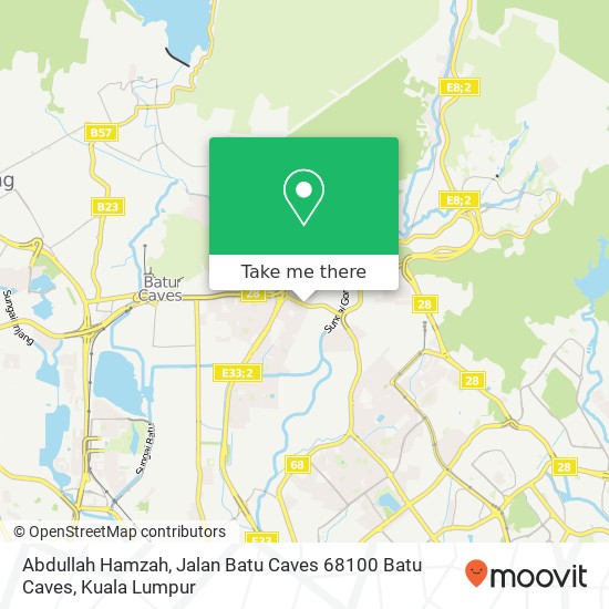 Abdullah Hamzah, Jalan Batu Caves 68100 Batu Caves map