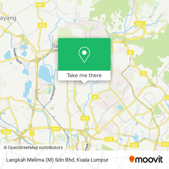 Langkah Melima (M) Sdn Bhd map