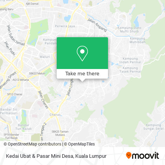 Kedai Ubat & Pasar Mini Desa map