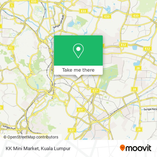 KK Mini Market map