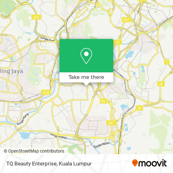 TQ Beauty Enterprise map