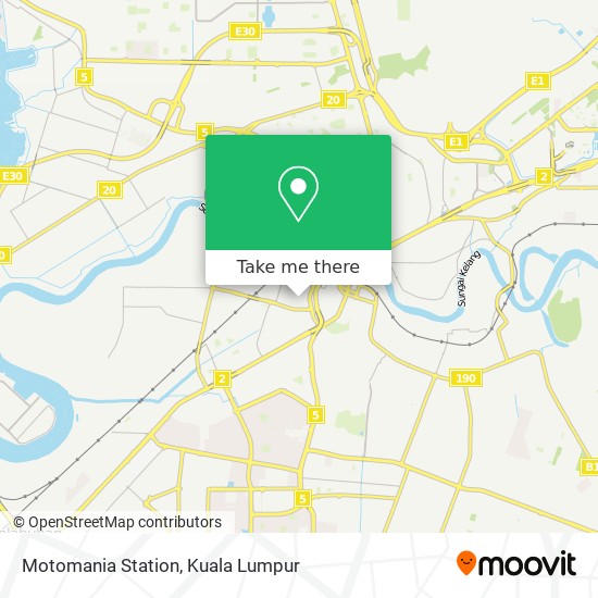 Motomania Station map