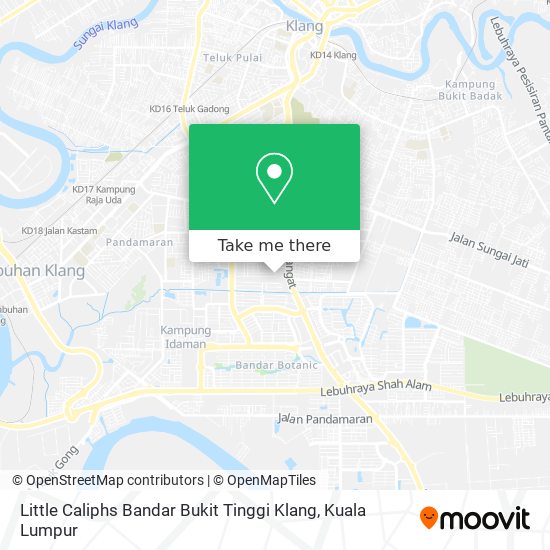 Peta Little Caliphs Bandar Bukit Tinggi Klang