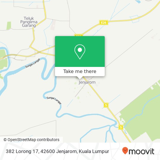 382 Lorong 17, 42600 Jenjarom map