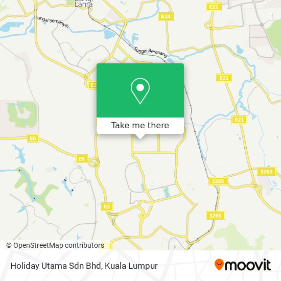 Holiday Utama Sdn Bhd map