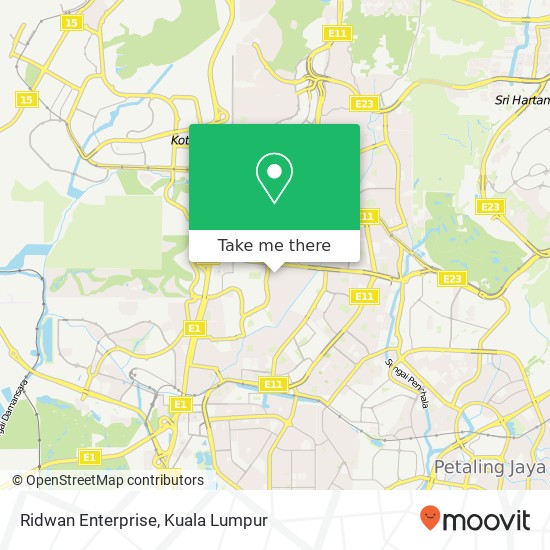 Ridwan Enterprise map