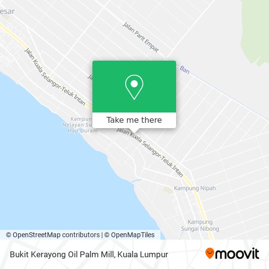 Peta Bukit Kerayong Oil Palm Mill