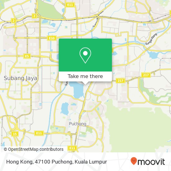 Hong Kong, 47100 Puchong map