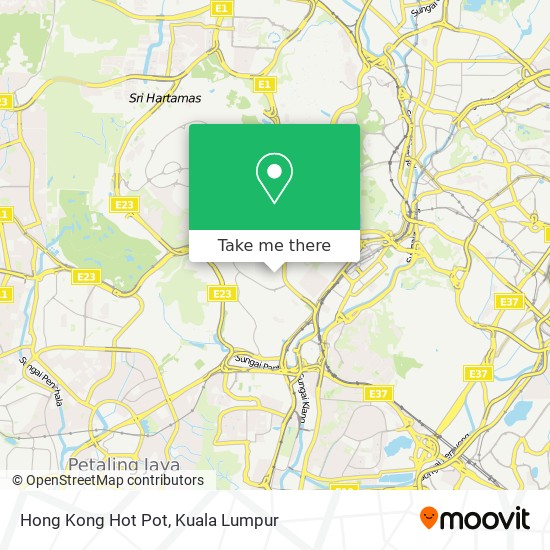 Hong Kong Hot Pot map