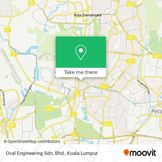 Oval Engineering Sdn. Bhd. map