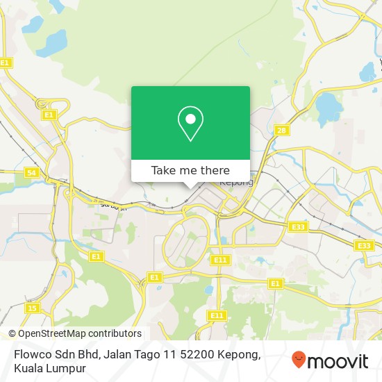 Peta Flowco Sdn Bhd, Jalan Tago 11 52200 Kepong