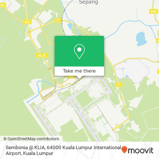Sembonia @ KLIA, 64000 Kuala Lumpur International Airport map