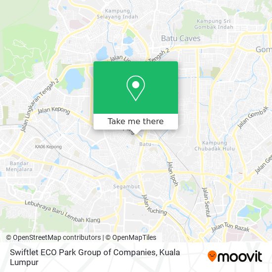 Swiftlet ECO Park Group of Companies map