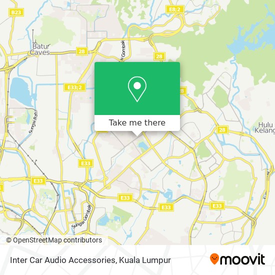 Inter Car Audio Accessories map