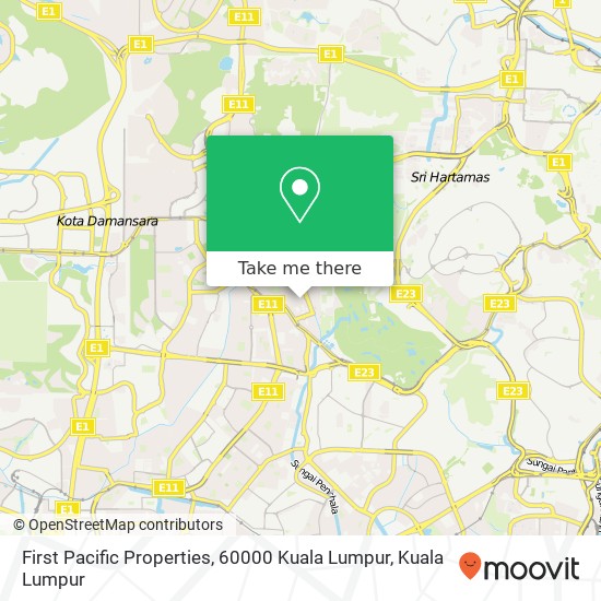 First Pacific Properties, 60000 Kuala Lumpur map