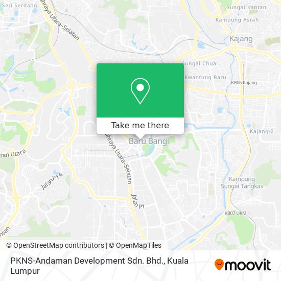 Peta PKNS-Andaman Development Sdn. Bhd.