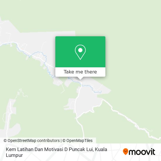 Kem Latihan Dan Motivasi D Puncak Lui map