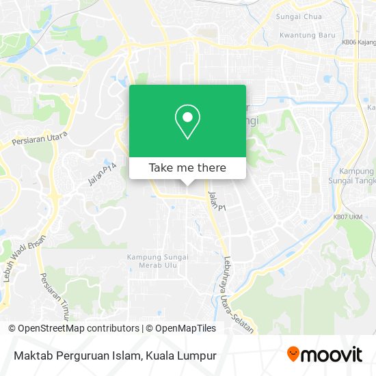 Maktab Perguruan Islam map