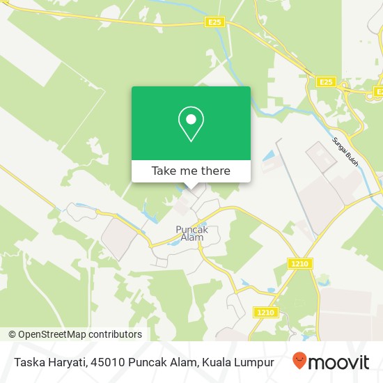 Taska Haryati, 45010 Puncak Alam map