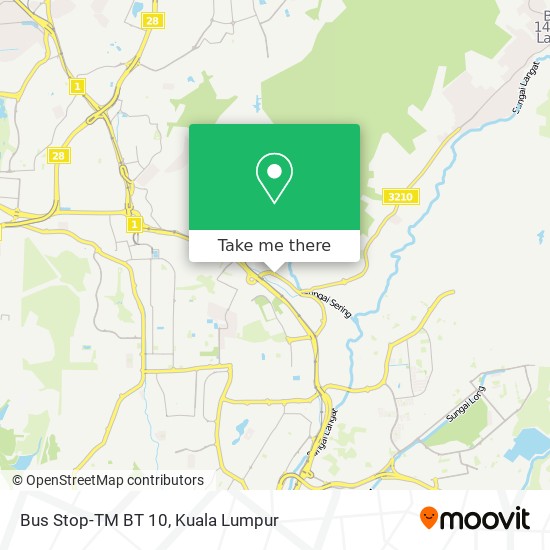 Bus Stop-TM BT 10 map