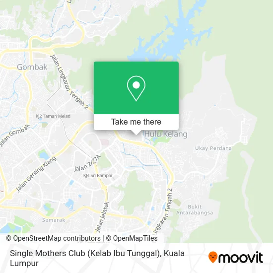 Single Mothers Club (Kelab Ibu Tunggal) map