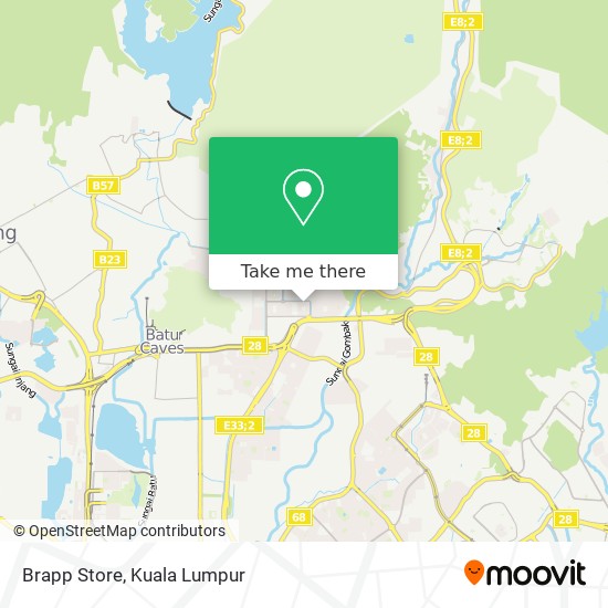 Brapp Store map