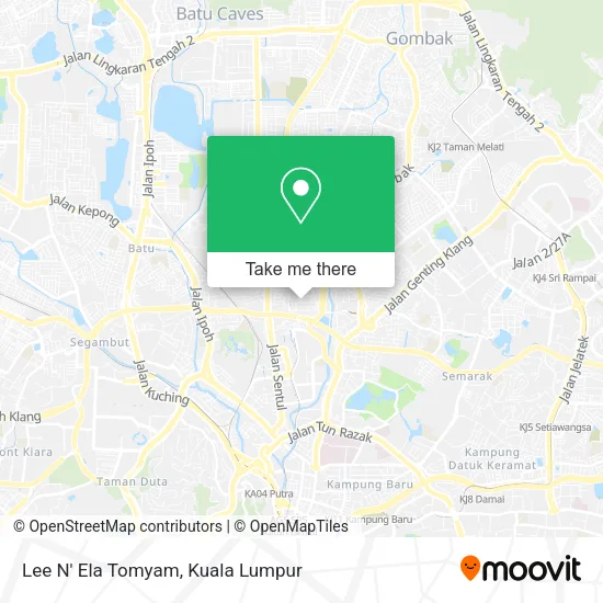 Lee N' Ela Tomyam map