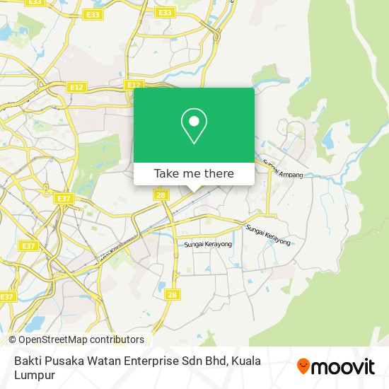 Bakti Pusaka Watan Enterprise Sdn Bhd map