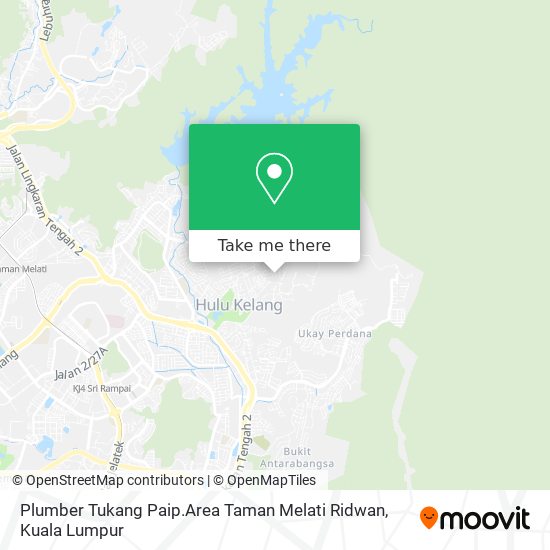 Peta Plumber Tukang Paip.Area Taman Melati Ridwan