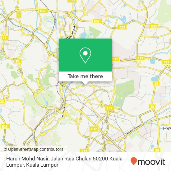 Harun Mohd Nasir, Jalan Raja Chulan 50200 Kuala Lumpur map