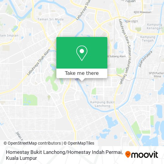 Peta Homestay Bukit Lanchong / Homestay Indah Permai