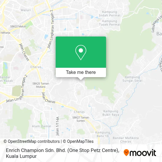 Enrich Champion Sdn. Bhd. (One Stop Petz Centre) map