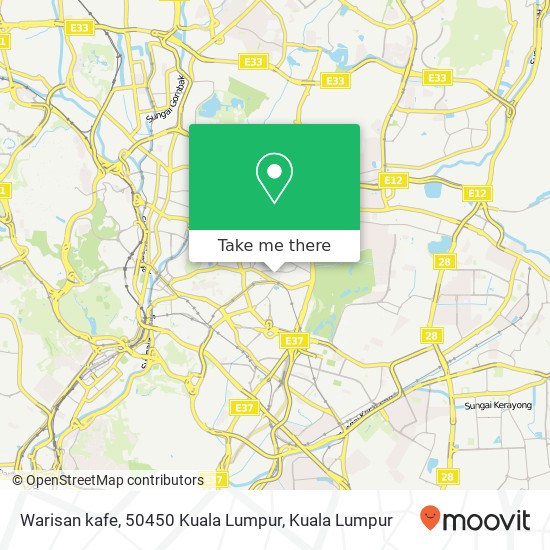 Warisan kafe, 50450 Kuala Lumpur map