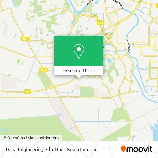 Dana Engineering Sdn. Bhd. map