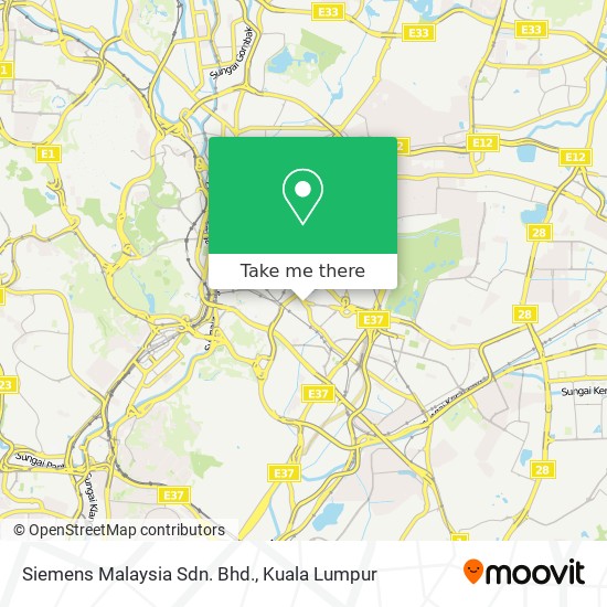 Siemens Malaysia Sdn. Bhd. map