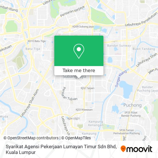Syarikat Agensi Pekerjaan Lumayan Timur Sdn Bhd map