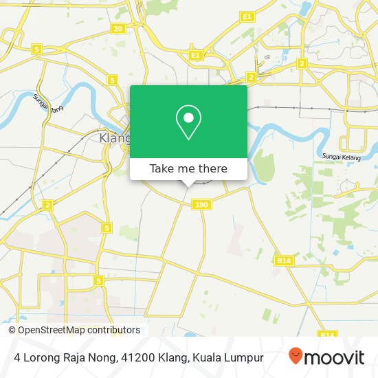 4 Lorong Raja Nong, 41200 Klang map