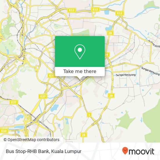 Bus Stop-RHB Bank map