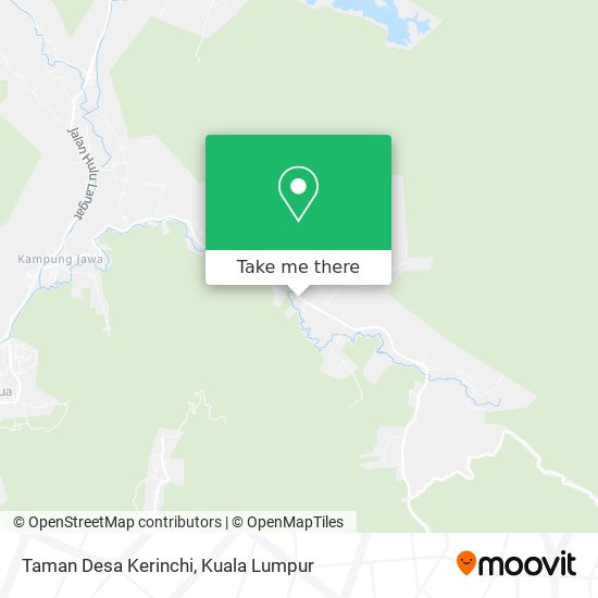 Taman Desa Kerinchi map