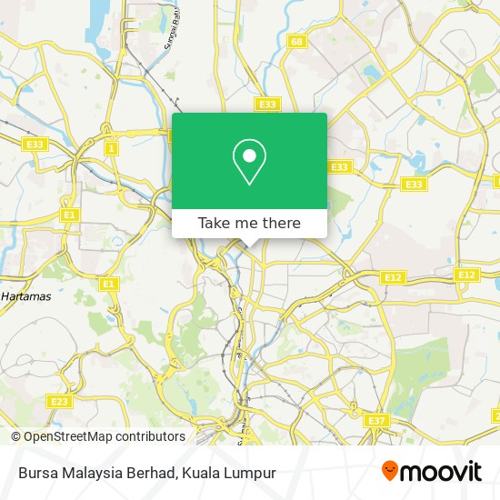 Bursa Malaysia Berhad map