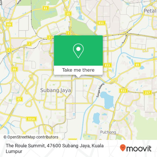 The Roule Summit, 47600 Subang Jaya map