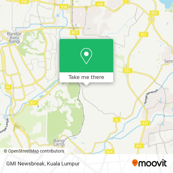 GMI Newsbreak map