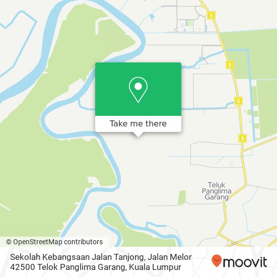 Sekolah Kebangsaan Jalan Tanjong, Jalan Melor 42500 Telok Panglima Garang map