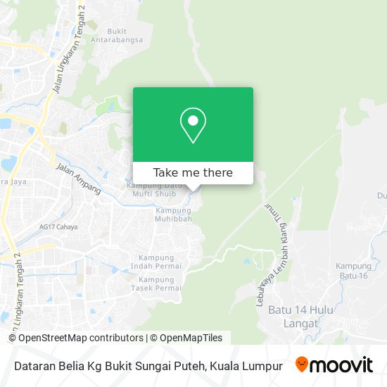 Dataran Belia Kg Bukit Sungai Puteh map