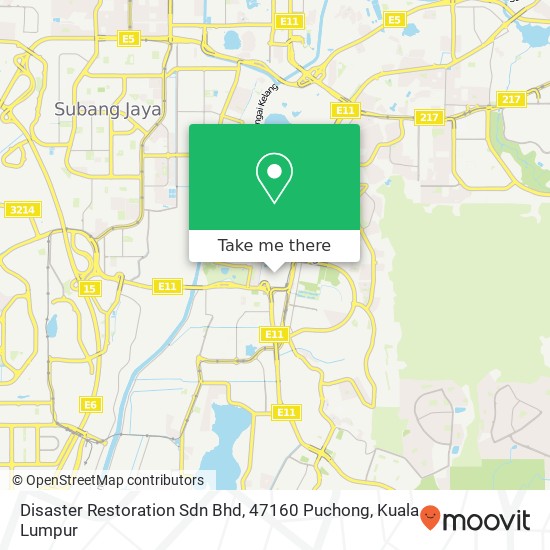 Disaster Restoration Sdn Bhd, 47160 Puchong map