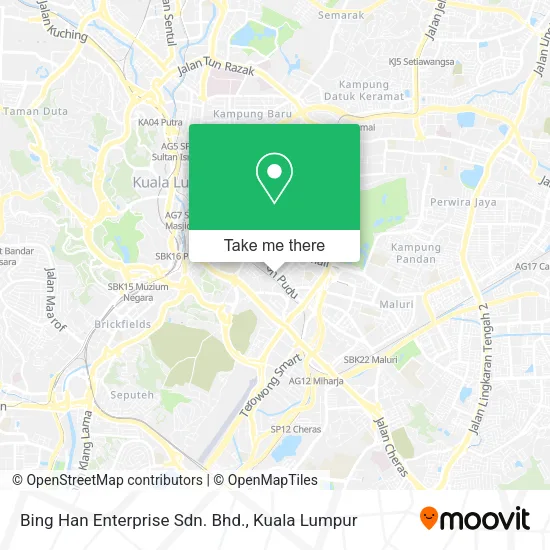 Bing Han Enterprise Sdn. Bhd. map