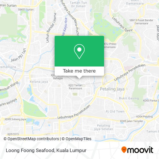 Loong Foong Seafood map